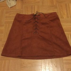 Burnt Orange Skirt